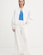 Tommy Hilfiger тениска дамска от памук виолетова WW0WW40584