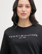 Tommy Hilfiger тениска дамска памучна черна WW0WW47811