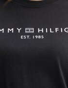 Tommy Hilfiger тениска дамска памучна черна WW0WW47811