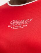 Tommy Hilfiger тениска дамска памучна червена WW0WW49245