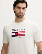 Tommy Hilfiger тениска мъжка от памук бежова MW0MW39843