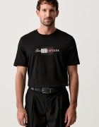 Tommy Hilfiger тениска мъжка от памук черна MW0MW43226