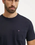 Tommy Hilfiger тениска мъжка от памук тъмносиня MW0MW37283