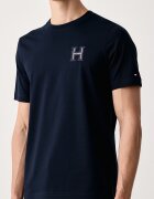 Tommy Hilfiger тениска мъжка от памук тъмносиня MW0MW44917