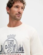 Tommy Hilfiger тениска мъжка памучна бежова MW0MW42377