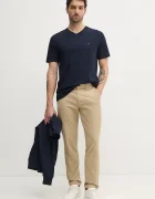 Tommy Hilfiger тениска мъжка памучна тъмносиня MW0MW39249