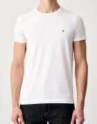 Tommy Hilfiger тениска мъжка с памук бяла MW0MW27539