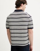 Tommy Hilfiger тениска тип пулове с яка мъжка от памук тъмносиня MW0MW42795