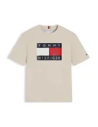 Tommy Hilfiger тениска за деца от памук бежова KB0KB10340