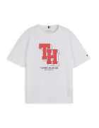 Tommy Hilfiger тениска за деца от памук бяла KB0KB10712