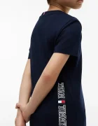 Tommy Hilfiger тениска за деца от памук тъмносиня KB0KB10591