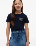 Tommy Hilfiger тениска за деца от памук тъмносиня KG0KG09454.9BY2