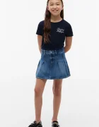 Tommy Hilfiger тениска за деца от памук тъмносиня KG0KG09454.9BY2