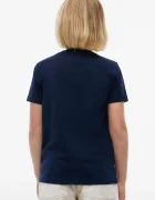 Tommy Hilfiger тениска за деца от памук тъмносиня KG0KG09633