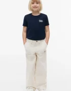 Tommy Hilfiger тениска за деца от памук тъмносиня KG0KG09633