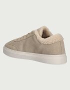 Tommy Hilfiger TH CHIC CUPSOLE WL маратонки дамски от велур бежови FW0FW09597