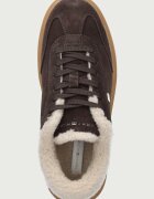 Tommy Hilfiger TH CHIC CUPSOLE WL маратонки дамски от велур кафяви FW0FW09597