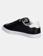 Tommy Hilfiger TH CHIC LOW PROFILE VULC ниски кецове дамски кожени черни ниска FW0FW09104