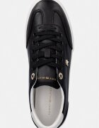 Tommy Hilfiger TH CHIC LOW PROFILE VULC ниски кецове дамски кожени черни ниска FW0FW09104