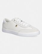 Tommy Hilfiger TH CHIC LOW VULC ниски кецове дамски от кожа бели ниски FW0FW09391