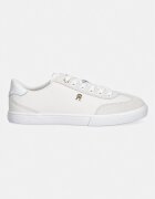Tommy Hilfiger TH CHIC LOW VULC ниски кецове дамски от кожа бели ниски FW0FW09391