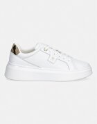 Tommy Hilfiger TH CHIC PLATFORM SNAKE маратонки дамски от кожа бели с платформа FW0FW09456