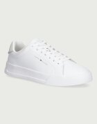 Tommy Hilfiger TH COURT CORE маратонки мъжки от кожа бели FM0FM05904