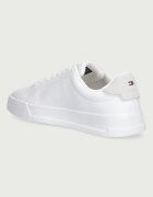 Tommy Hilfiger TH COURT CORE маратонки мъжки от кожа бели FM0FM05904