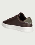 Tommy Hilfiger TH COURT LTH DETAIL ESS маратонки мъжки от кожа кафяви FM0FM05367