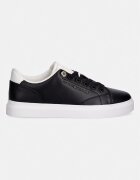 Tommy Hilfiger TH FEMININE CUPSOLE LEATHER ниски кецове дамски черни FW0FW09105