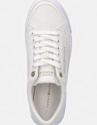 Tommy Hilfiger TH FOXING PLATFORM CANVAS ниски кецове дамски бежови FW0FW09480