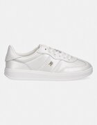 Tommy Hilfiger TH HERITAGE SHINY SNEAKER дамски кожени маратонки бели FW0FW09179