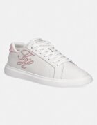 Tommy Hilfiger TH ICON COURT SCRIPT маратонки дамски от кожа бели FW0FW09363