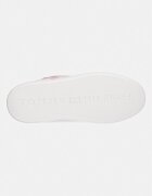 Tommy Hilfiger TH ICON COURT SCRIPT маратонки дамски от кожа бели FW0FW09363