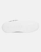 Tommy Hilfiger TH ICON COURT SCRIPT маратонки дамски от кожа тъмносини FW0FW09363