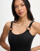 Tommy Hilfiger цял бански дамски черен UW0UW06480