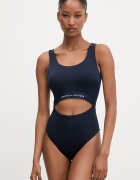 Tommy Hilfiger цял бански дамски тъмносин UW0UW06367