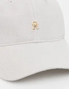 Tommy Hilfiger Вълнена шапка с козирка в сиво AW0AW17773