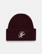 Tommy Hilfiger Вълнена шапка в бордо AW0AW18515
