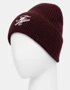 Tommy Hilfiger Вълнена шапка в бордо AW0AW18515