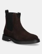 Tommy Hilfiger Велурени боти челси COMFORT LWT SDE CHELSEA