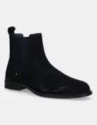 Tommy Hilfiger Велурени боти челси CORPORATE HILFIGER SDE CHELSEA