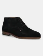 Tommy Hilfiger Велурени боти HILFIGER DRESS SUEDE BOOT
