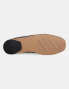 Tommy Hilfiger Велурени мокасини TH PONEY HAIR LOAFER в черно с равна подметка FW0FW09169