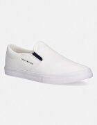 Tommy Hilfiger VULC CORE SLIP ON ниски кецове мъжки бели FM0FM05689