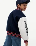 Tommy Hilfiger яке бомбър за деца тъмносиньо KB0KB10618