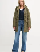 Tommy Hilfiger Яке в зелено зимен модел WW0WW46533