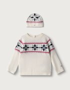 Tommy Hilfiger за деца с памук бял KN0KN02326