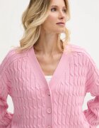 Tommy Hilfiger жилетка дамска от памук розова WW0WW50078