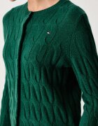 Tommy Hilfiger жилетка дамска от вълна зелена WW0WW52191